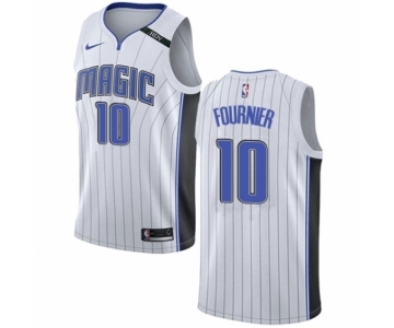 Women's Nike Orlando Magic #10 Evan Fournier Swingman NBA Jersey - Association Edition