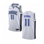 Women's Nike Orlando Magic #11 Bismack Biyombo Swingman NBA Jersey - Association Edition