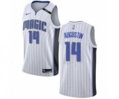 Women's Nike Orlando Magic #14 D.J. Augustin Authentic NBA Jersey - Association Edition