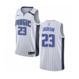 Women's Nike Orlando Magic #23 Justin Jackson Authentic White NBA Jersey - Association Edition