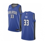 Women's Nike Orlando Magic #33 Grant Hill Swingman Royal Blue Road NBA Jersey - Icon Edition