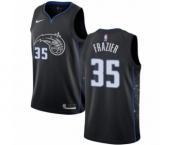 Women's Nike Orlando Magic #35 Melvin Frazier Swingman Black NBA Jersey - City Edition