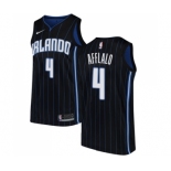 Women's Nike Orlando Magic #4 Arron Afflalo Swingman Black Alternate NBA Jersey Statement Edition