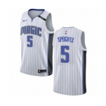 Women's Nike Orlando Magic #5 Marreese Speights Swingman NBA Jersey - Association Edition