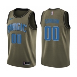 Youth Nike Orlando Magic #00 Aaron Gordon Swingman Green Salute to Service NBA Jersey