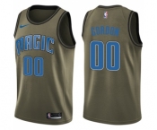 Youth Nike Orlando Magic #00 Aaron Gordon Swingman Green Salute to Service NBA Jersey