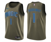 Youth Nike Orlando Magic #1 Penny Hardaway Swingman Green Salute to Service NBA Jersey