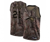 Youth Nike Orlando Magic #21 Timofey Mozgov Swingman Camo Realtree Collection NBA Jersey