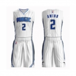 Youth Orlando Magic #2 Al-Farouq Aminu Swingman Black Basketball Suit Jersey Statement Edition