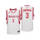 Houston Rockets #3 Ryan Anderson 2016 Home White New Swingman Jersey