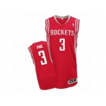 Men's Adidas Houston Rockets #3 Chris Paul Authentic Red Road NBA Jerseys