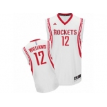 Men's Adidas Houston Rockets #3 Chris Paul Swingman White Home NBA Jersey