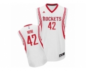 Men's Adidas Houston Rockets #42 Nene Swingman White Home NBA Jersey