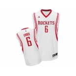 Men's Adidas Houston Rockets #6 Tyler Ennis Swingman White Home NBA Jersey