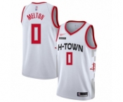 Men's Houston Rockets #0 De'Anthony Melton Authentic White Basketball Jersey - 2019-20 City Edition