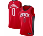 Men's Houston Rockets #0 Russell Westbrook Nike Red 2020-21 Swingman Jersey