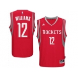 Men's Houston Rockets #12 Lou Williams adidas Red Swingman climacool Jersey