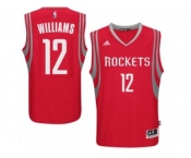 Men's Houston Rockets #12 Lou Williams adidas Red Swingman climacool Jersey