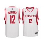 Men's Houston Rockets #12 Lou Williams adidas White Swingman climacool Jersey