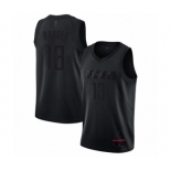 Men's Houston Rockets #13 James Harden Swingman Black MVP Basketball Jersey