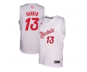 Men's Houston Rockets #13 James Harden White 2016 Christmas Day NBA Swingman Jersey