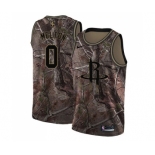 Men's Nike Houston Rockets #0 De'Anthony Melton Swingman Camo Realtree Collection NBA Jersey