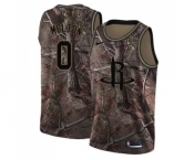 Men's Nike Houston Rockets #0 De'Anthony Melton Swingman Camo Realtree Collection NBA Jersey