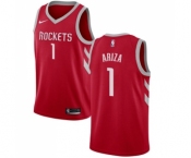 Men's Nike Houston Rockets #1 Trevor Ariza Swingman Red Road NBA Jersey - Icon Edition