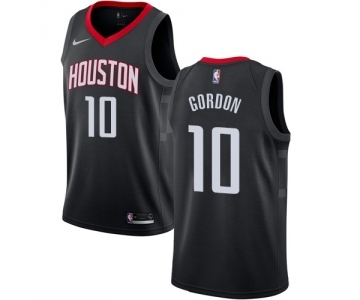 Men's Nike Houston Rockets #10 Eric Gordon Swingman Black Alternate NBA Jersey Statement Edition