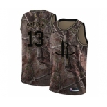 Men's Nike Houston Rockets #13 James Harden Swingman Camo Realtree Collection NBA Jersey