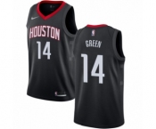 Men's Nike Houston Rockets #14 Gerald Green Authentic Black NBA Jersey Statement Edition