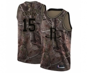 Men's Nike Houston Rockets #15 Clint Capela Swingman Camo Realtree Collection NBA Jersey