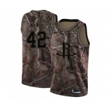 Men's Nike Houston Rockets #42 Nene Swingman Camo Realtree Collection NBA Jersey