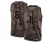 Men's Nike Houston Rockets #6 Tyler Ennis Swingman Camo Realtree Collection NBA Jersey