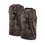 Men's Nike Houston Rockets #7 Joe Johnson Swingman Camo Realtree Collection NBA Jersey