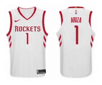 Nike NBA Houston Rockets #1 Trevor Ariza Jersey 2017-18 New Season White Jersey