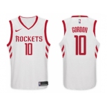 Nike NBA Houston Rockets #10 Eric Gordon Jersey 2017-18 New Season White Jersey