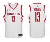 Nike NBA Houston Rockets #13 James Harden Jersey 2017-18 New Season White Jersey