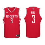 Nike NBA Houston Rockets #3 Chris Paul Jersey 2017-18 New Season Red Jersey