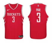 Nike NBA Houston Rockets #3 Chris Paul Jersey 2017-18 New Season Red Jersey