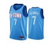 Nike Rockets #7 Victor Oladipo Blue NBA Swingman 2020-21 City Edition Jersey