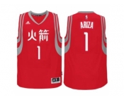 adidas Houston Rockets #1 Trevor Ariza Red Chinese New Year Swingman Jersey