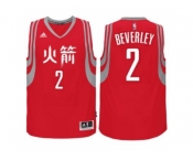 adidas Houston Rockets #2 Patrick Beverley Red Chinese New Year Swingman Jersey