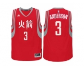 adidas Houston Rockets #3 Ryan Anderson Red Chinese New Year Swingman Jersey