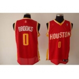 nba houston rockets #0 brooks red(special edition)