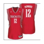 nba houston rockets #12 howard red [swingman revolution 30]