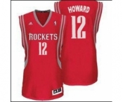 nba houston rockets #12 howard red [swingman revolution 30]