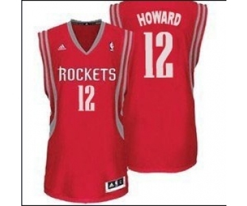 nba houston rockets #12 howard red [swingman revolution 30]