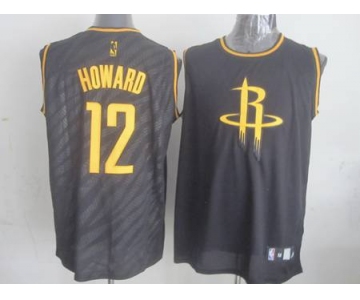 nba houston rockets #12 howard zebra