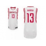 nba houston rockets #13 james harden white[revolution 30 swingman]